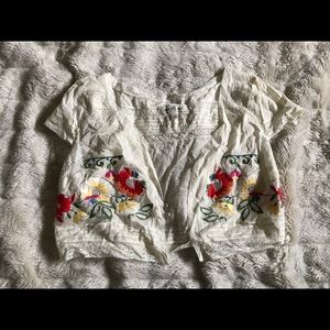 Abercrombie & Fitch floral top size L